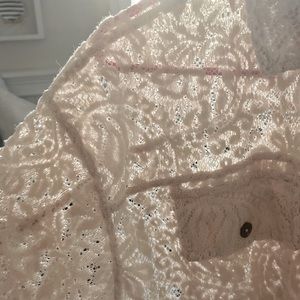 Free People lace Top Large